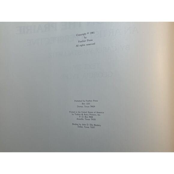 Window on the Prairie: An Artist's Perspective By Carolyn Stallwitz 72 of 100 - Picture 11 of 12